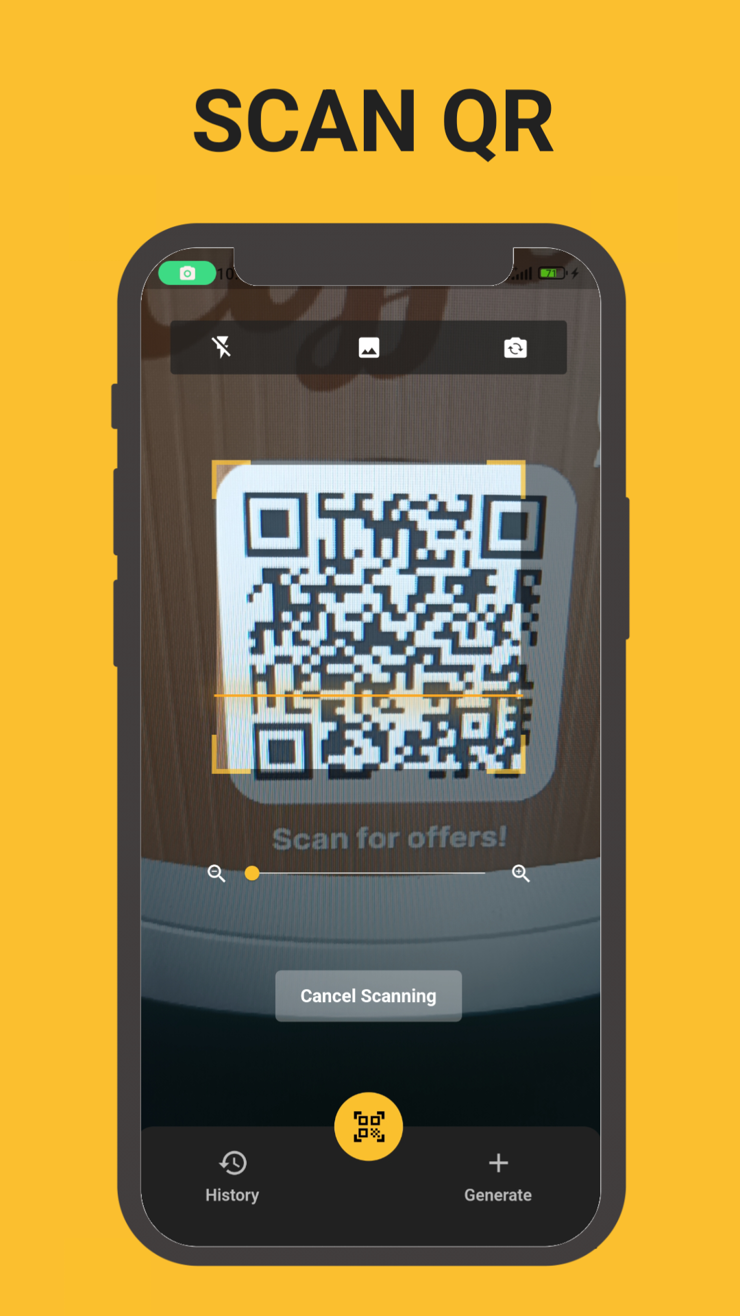 QR Code Scanner & Generator | Indus Appstore | Screenshot