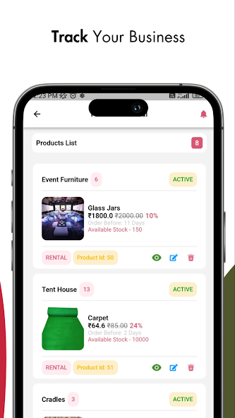 Event Needz HERO (Business) | Indus Appstore | Screenshot