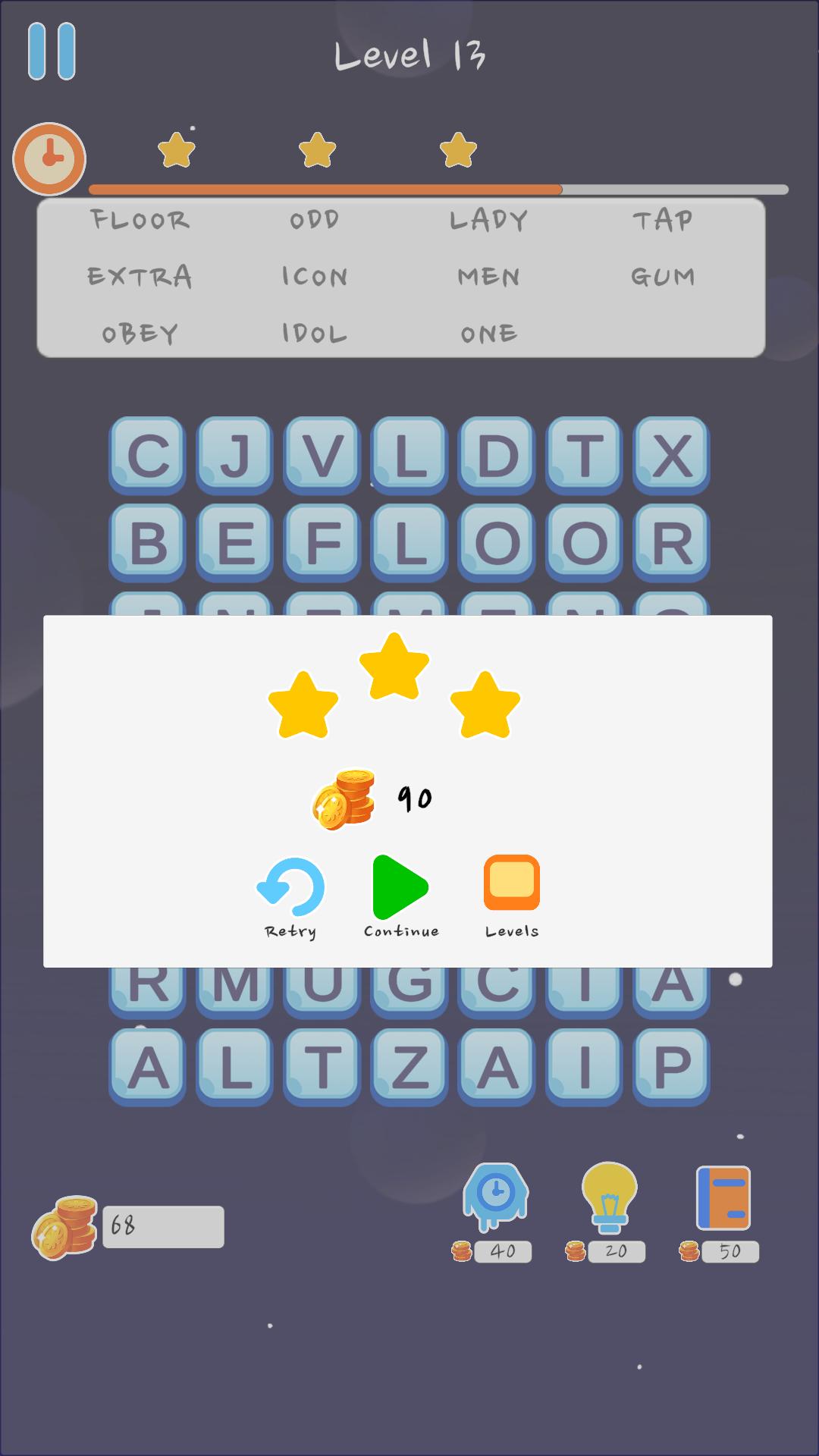 Phanis Word Search | Indus Appstore | Screenshot