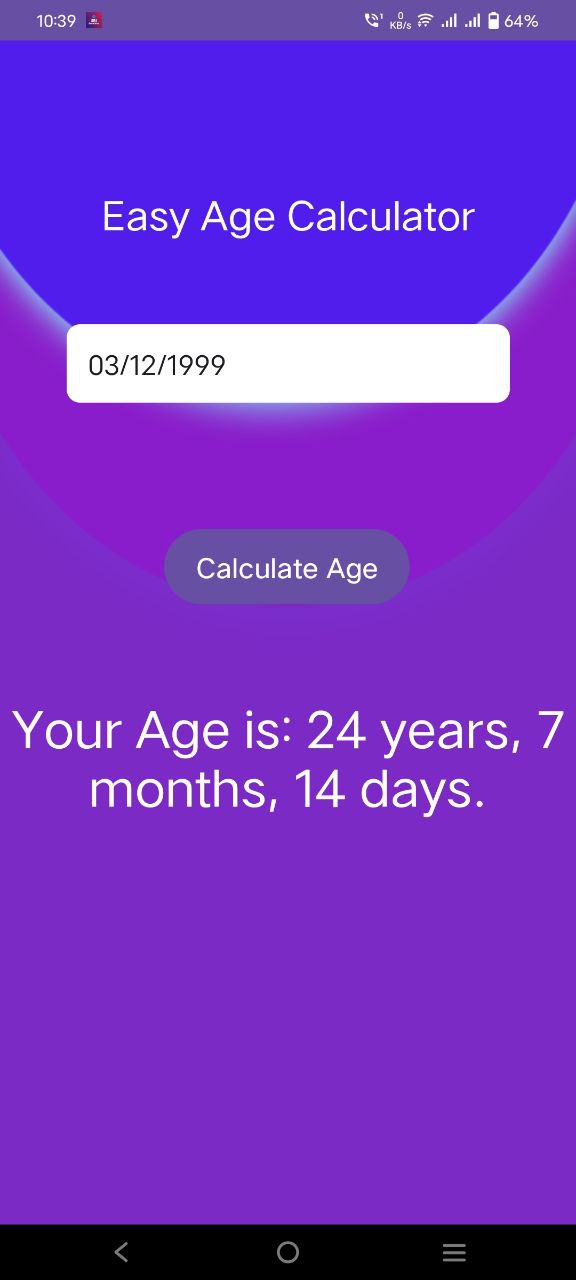 Easy Age Calculator: AgeFinder | Indus Appstore | Screenshot