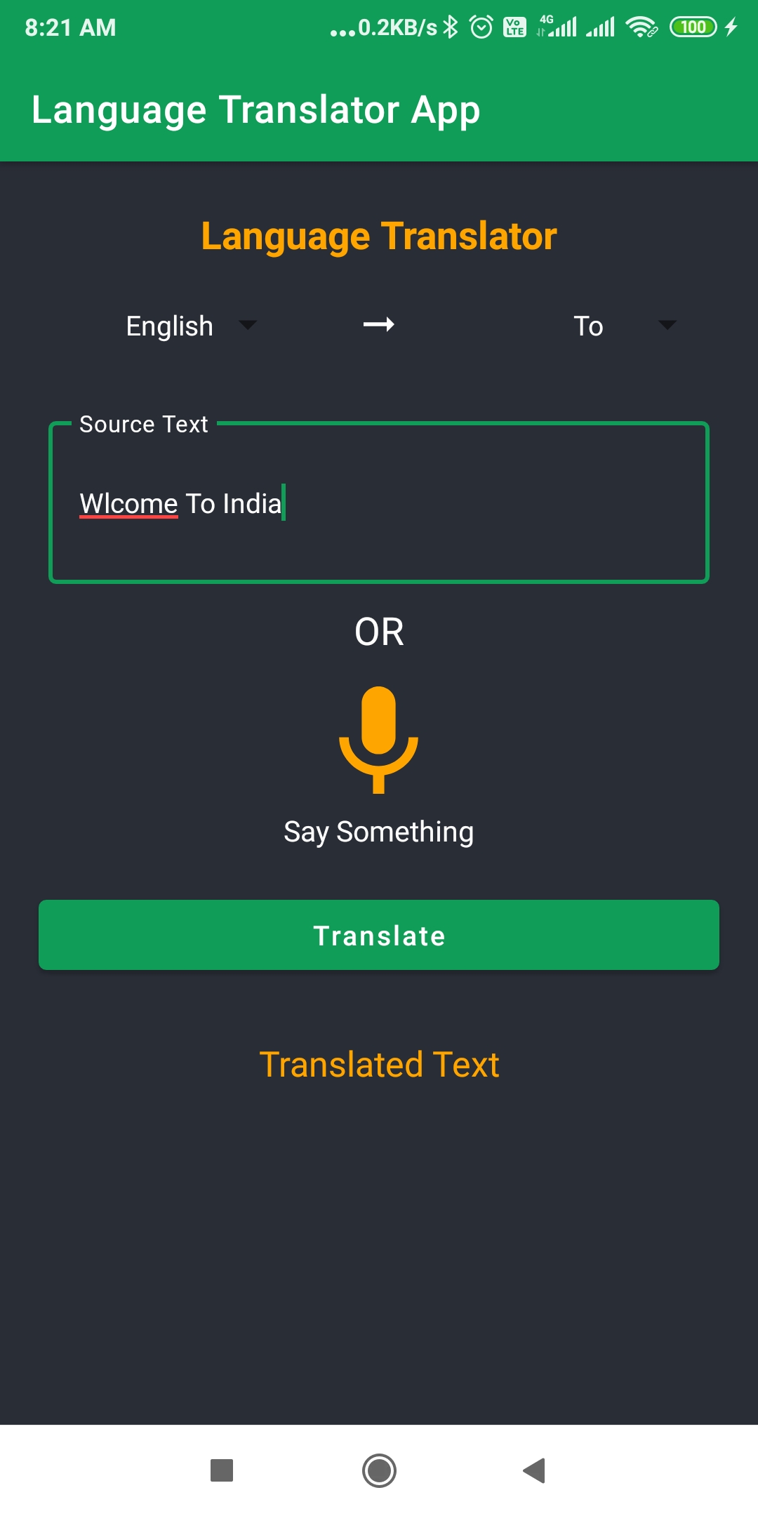 Language Translater | Indus Appstore | Screenshot