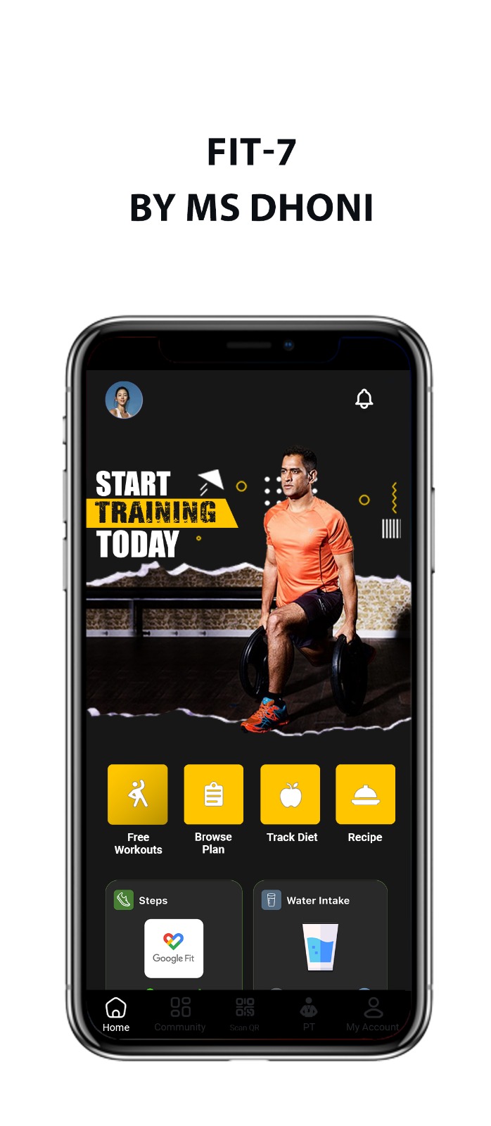 Fit-7 By MS Dhoni | Indus Appstore | Screenshot