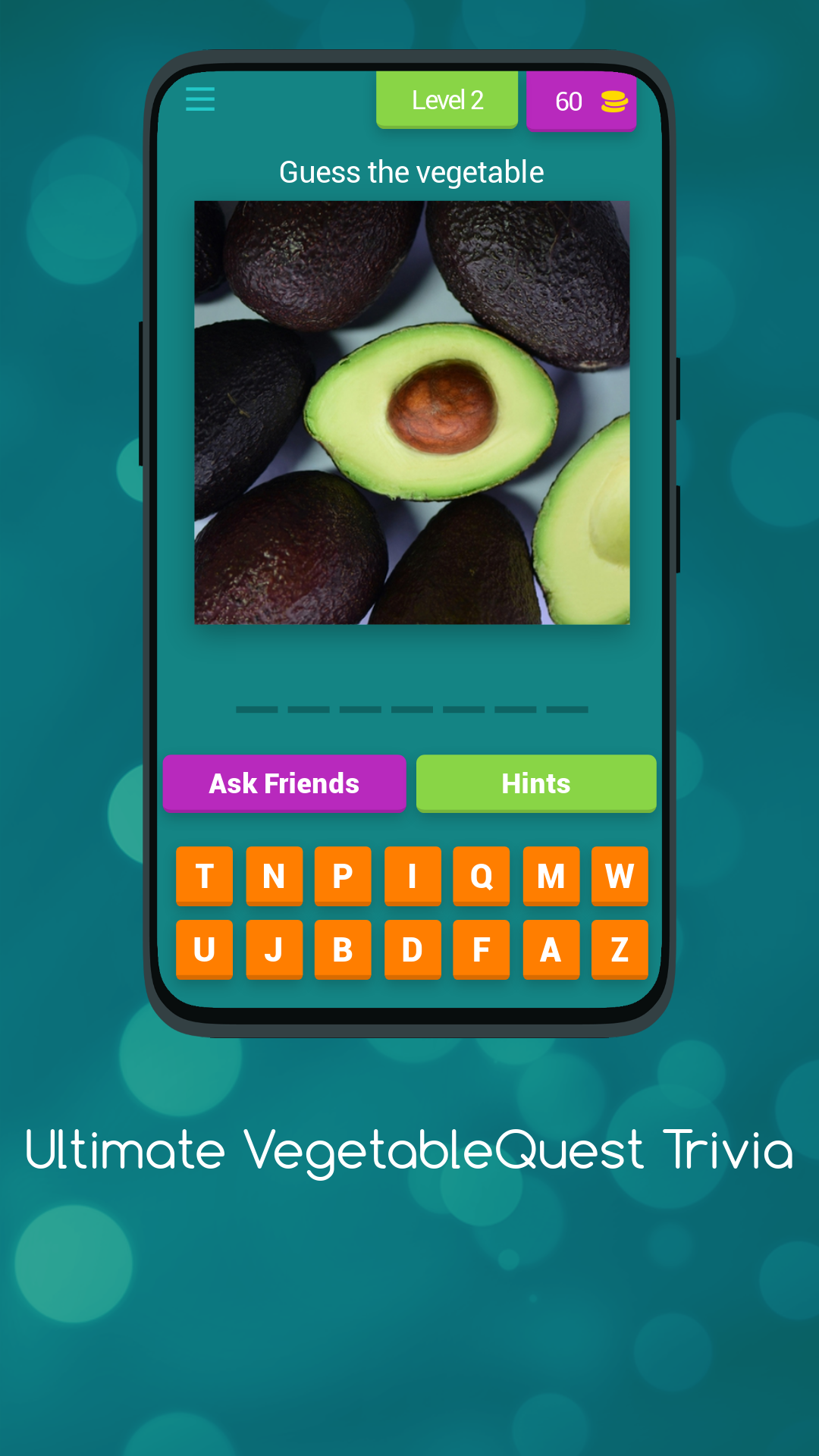 Ultimate Vegetable Quest Trivia | Indus Appstore | Screenshot