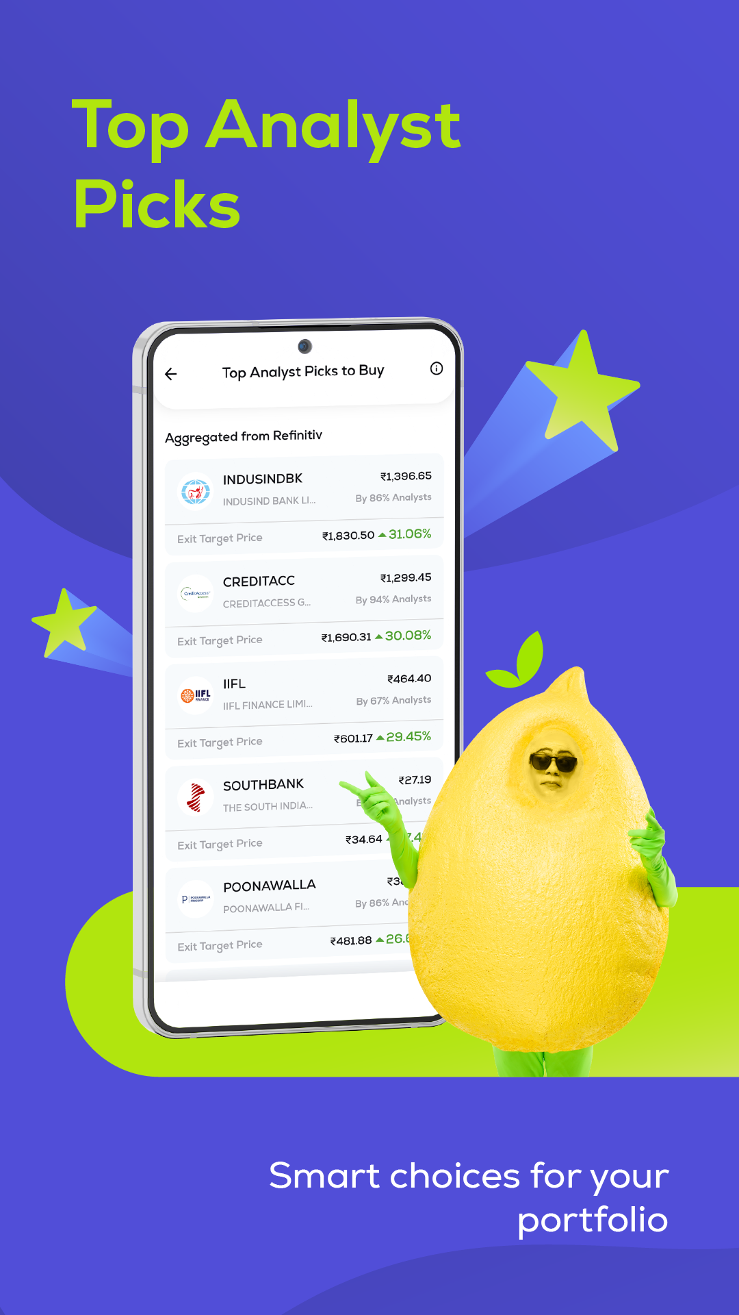 Lemonn: Demat, Stock, IPO & MF | Indus Appstore | Screenshot