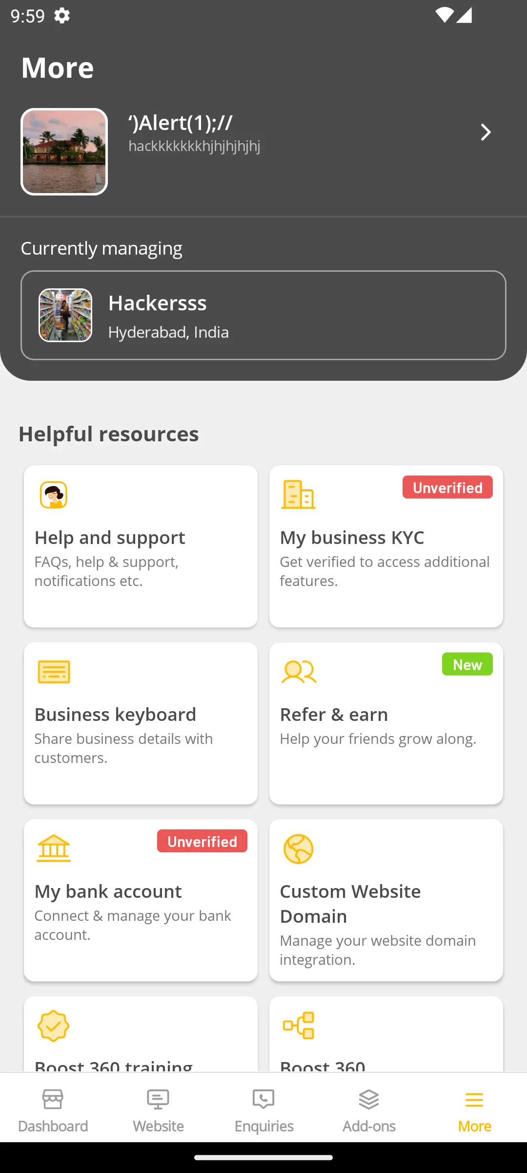 Boost 360: Create a Website | Indus Appstore | Screenshot