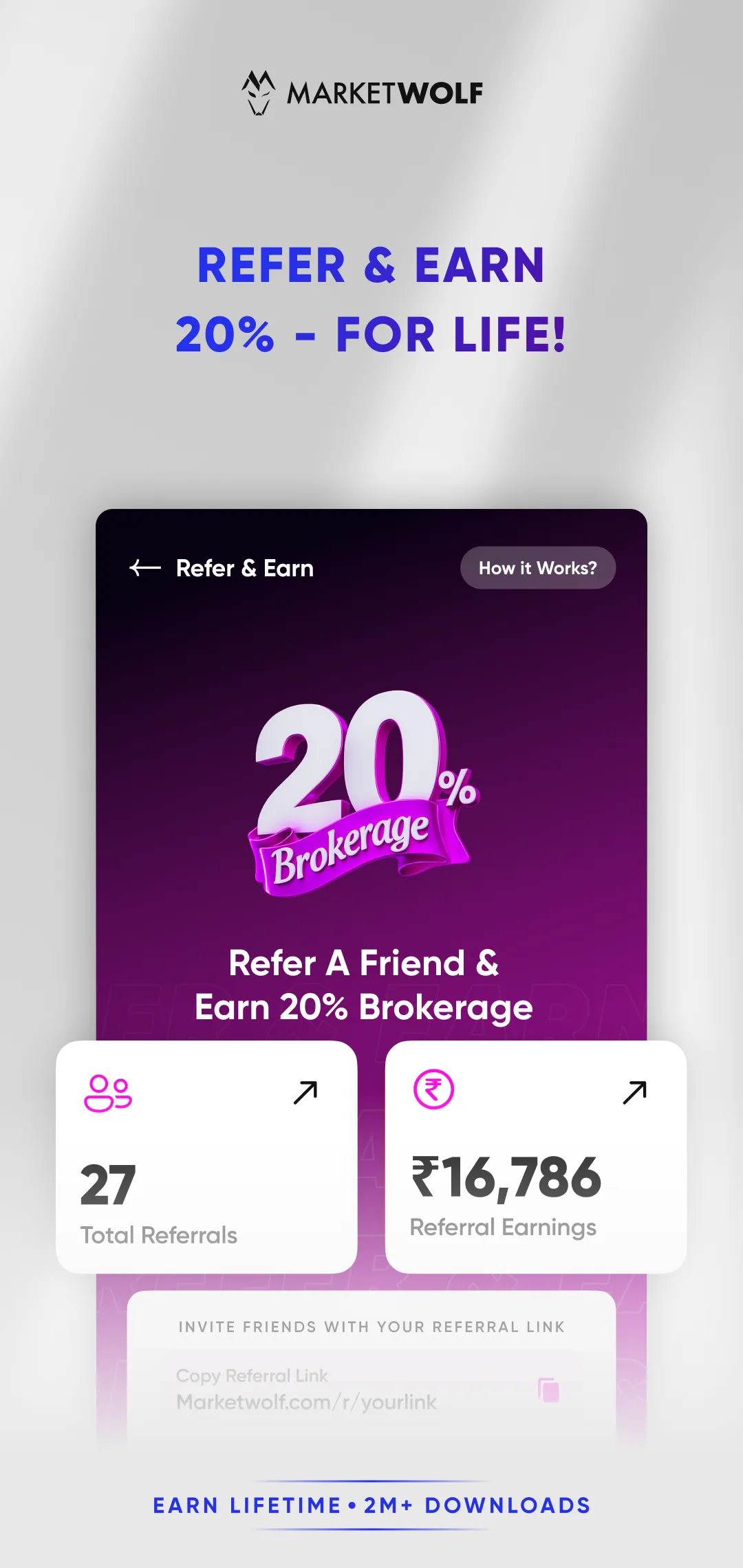 MarketWolf: Stocks & Options | Indus Appstore | Screenshot