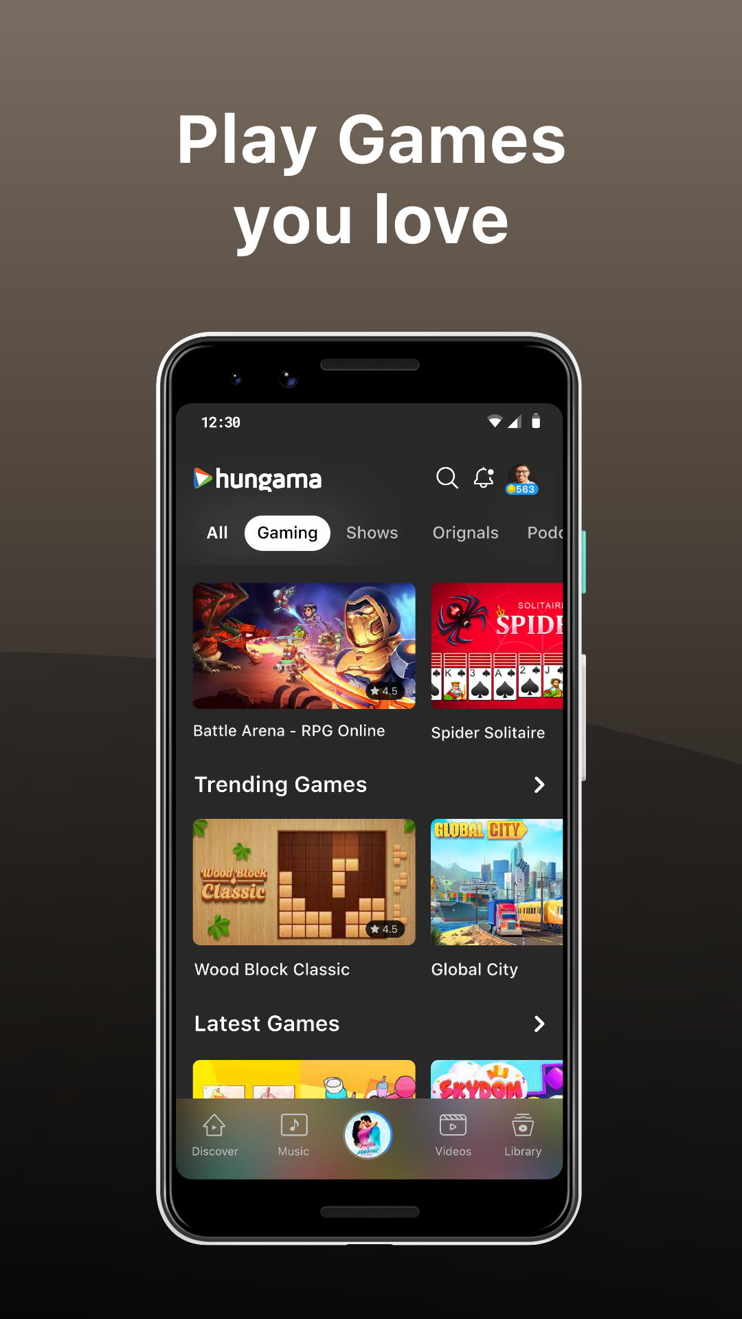 Hungama: Movies Music Podcasts | Indus Appstore | Screenshot