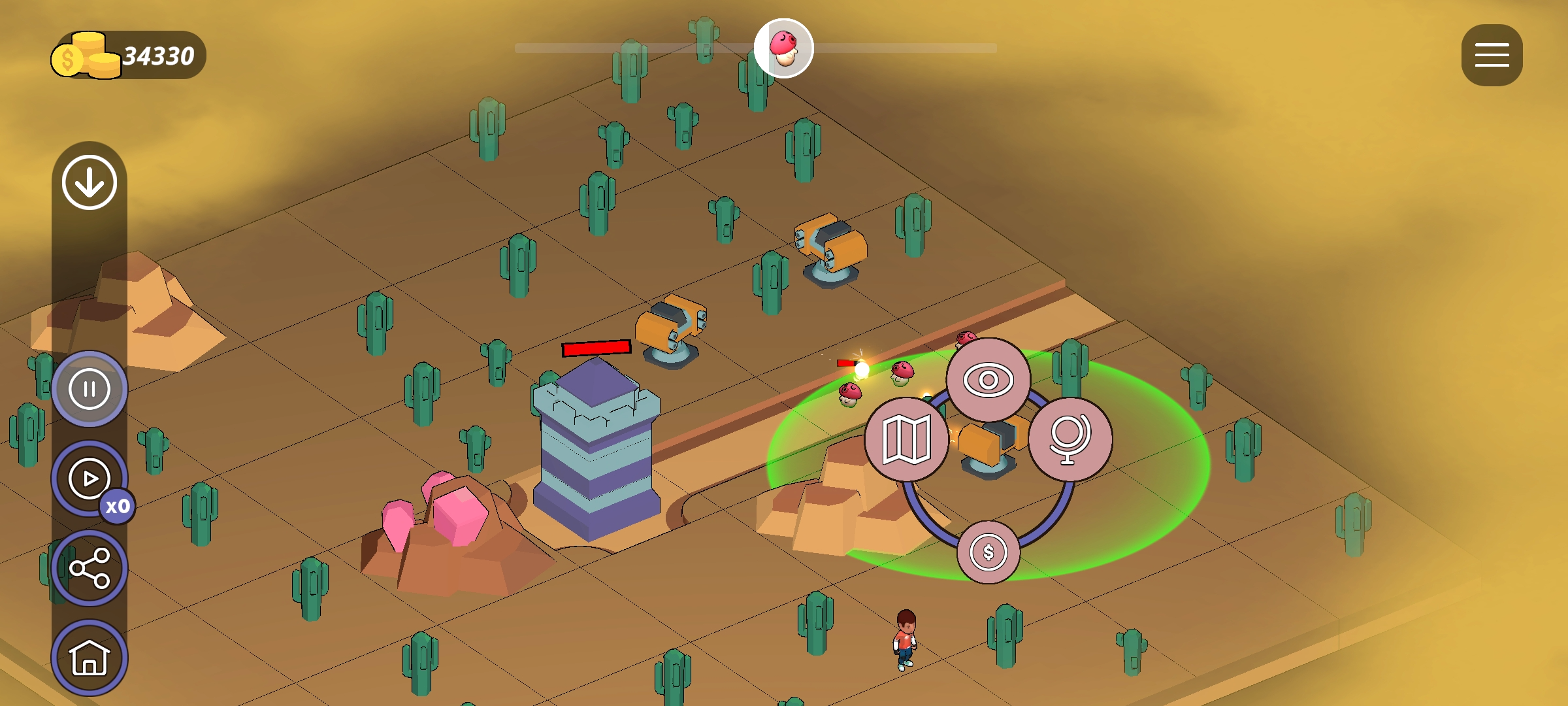 Procedural TD: An Arbitrary Tower Defense | Indus Appstore | Screenshot