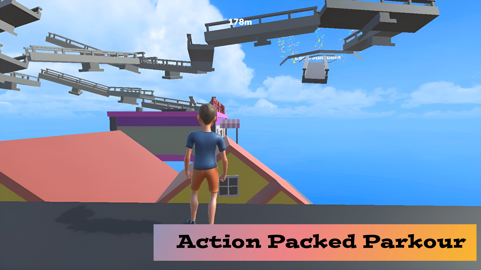 Parkour Free Runner- Go Up Game | Indus Appstore | Screenshot