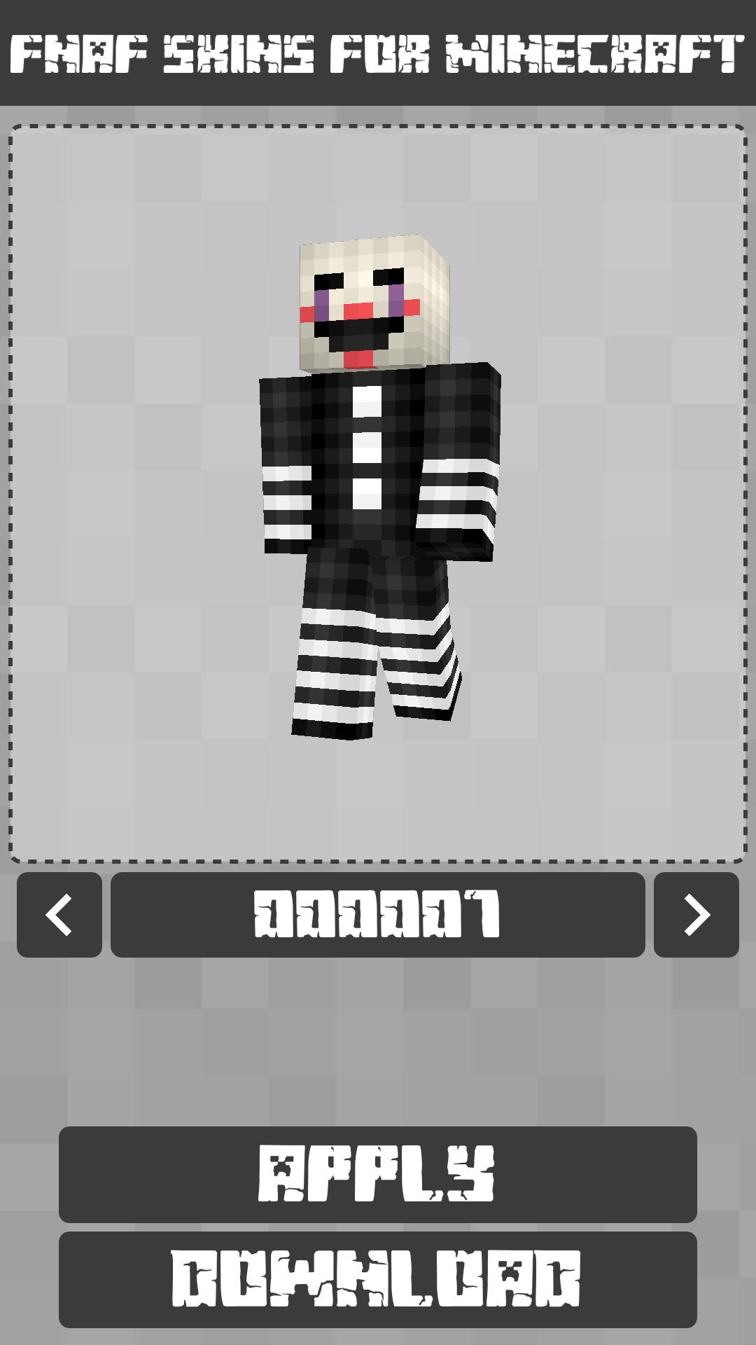 FNAF Skins for Minecraft PE | Indus Appstore | Screenshot