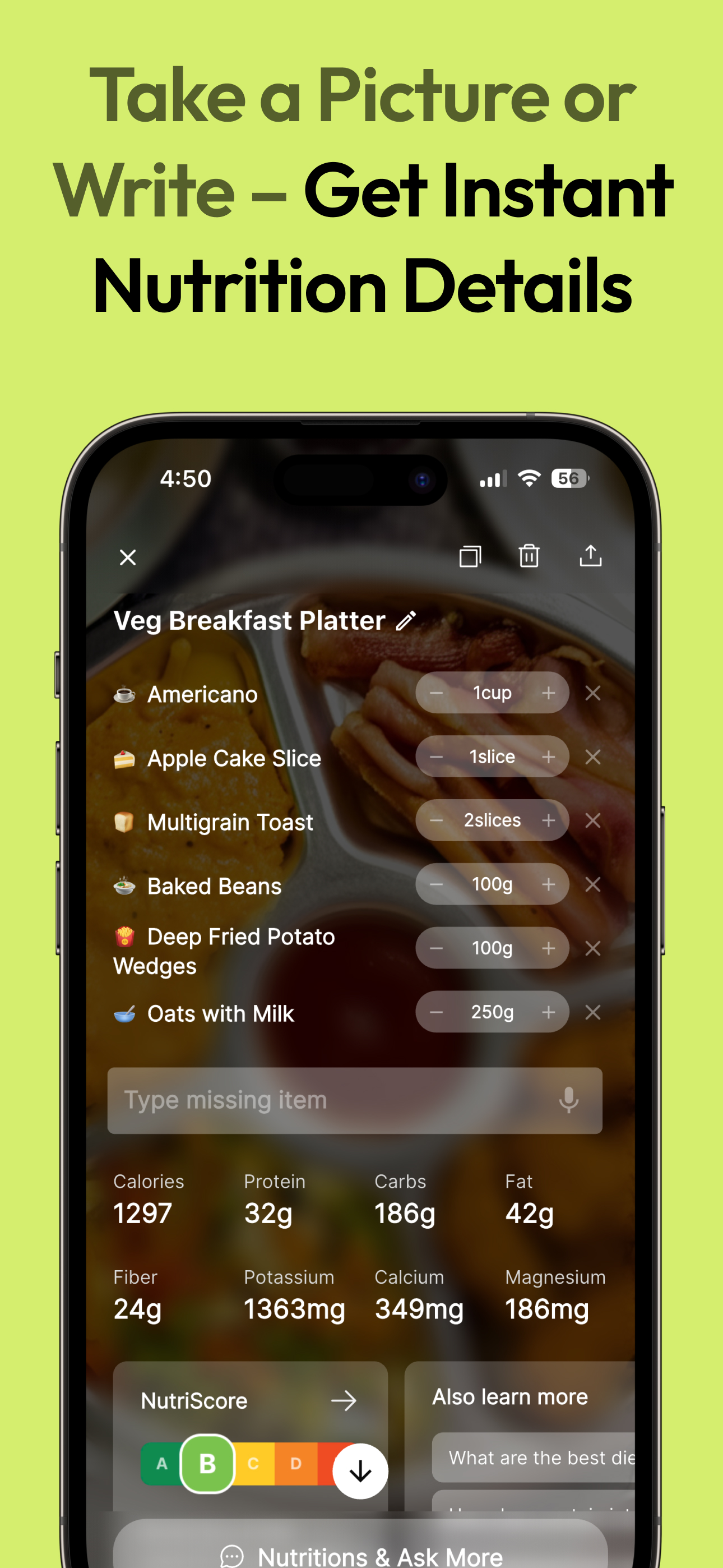 NutriScan - AI Track & Diet Plan | Indus Appstore | Screenshot
