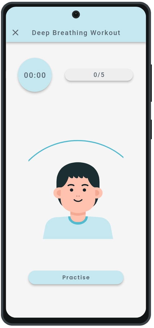 Oxygenize - AI-Powered Guided Breathing Exercises | Indus Appstore | Screenshot