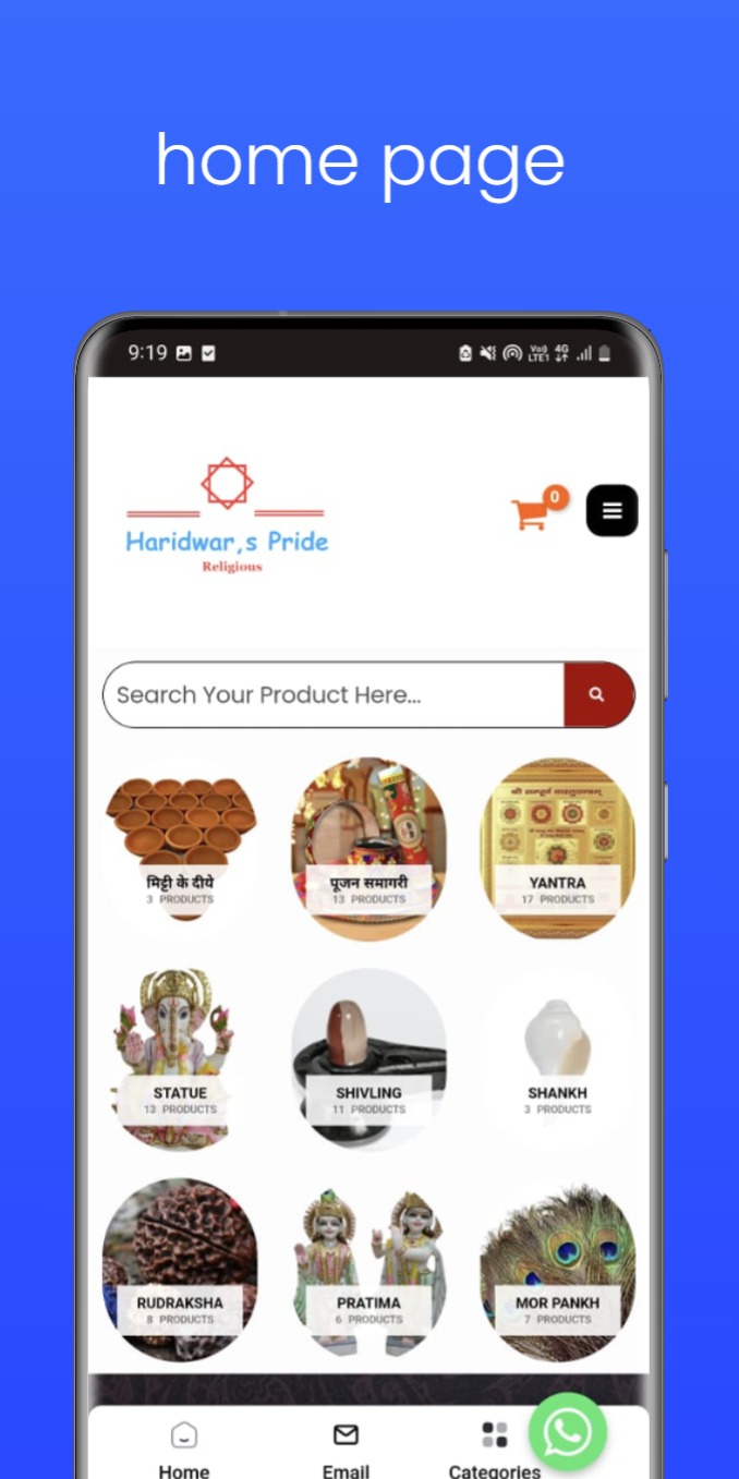 Haridwarspride - Ecommerce App | Indus Appstore | Screenshot