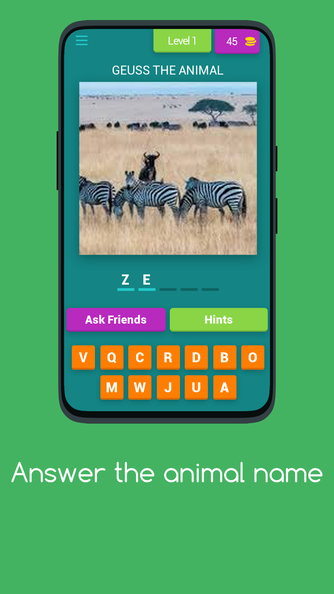 Answer the animal name | Indus Appstore | Screenshot