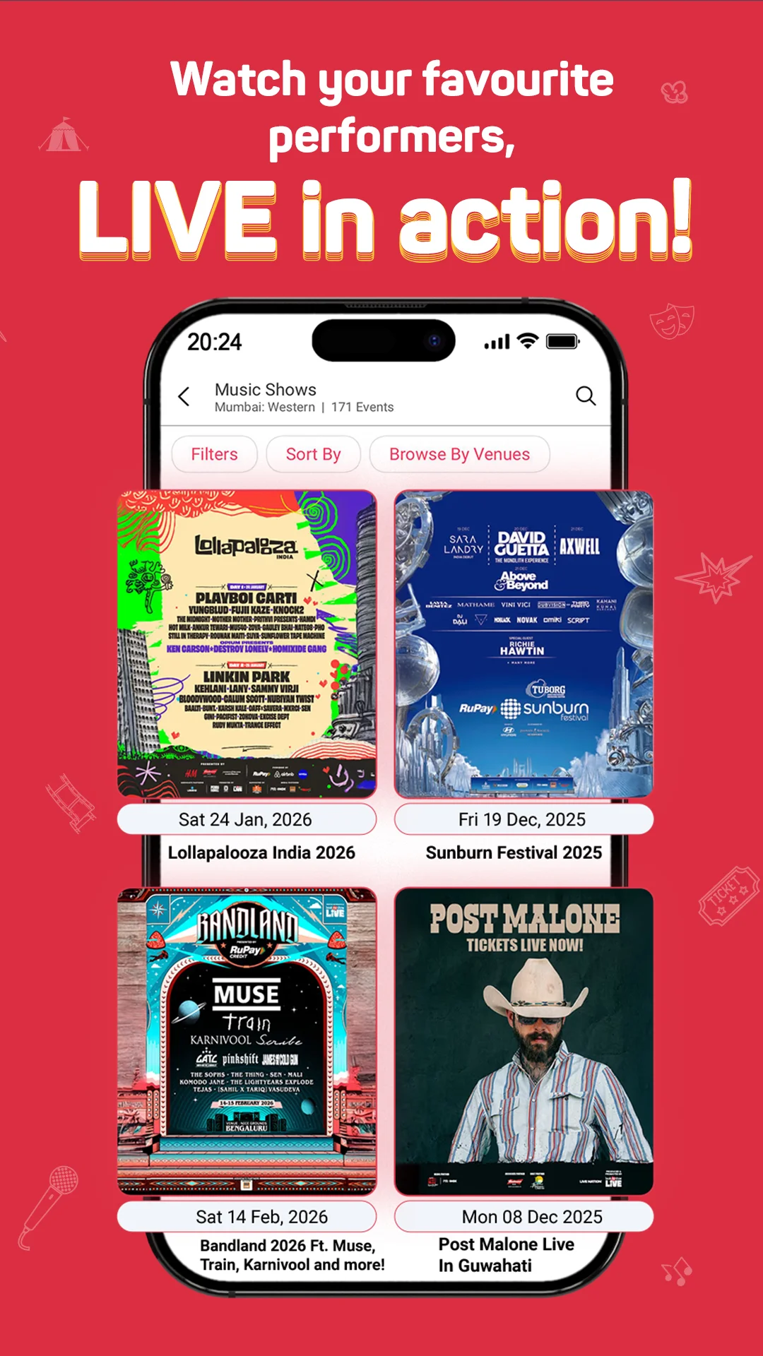 BookMyShow | Movies & Events | Indus Appstore | Screenshot