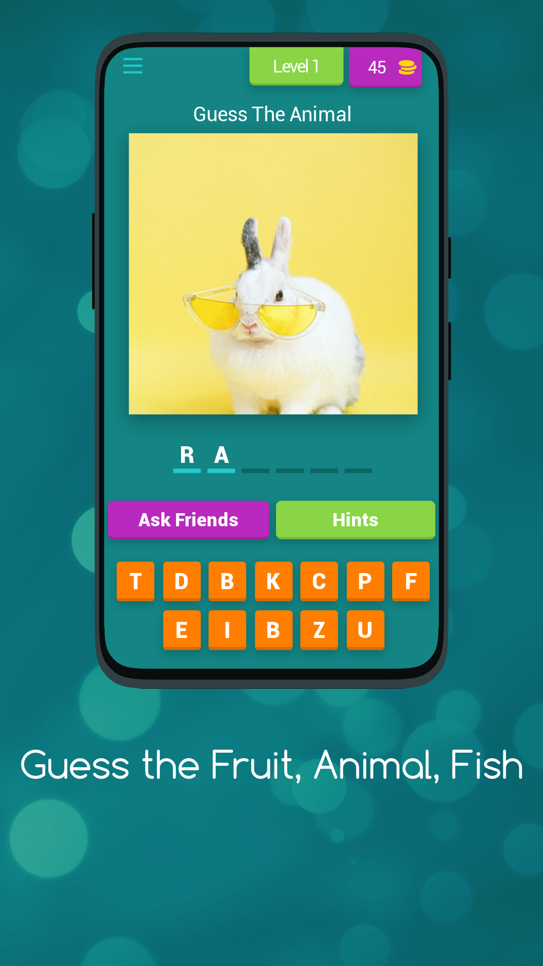 Guess The Fruit, Animal, Fish | Indus Appstore | Screenshot