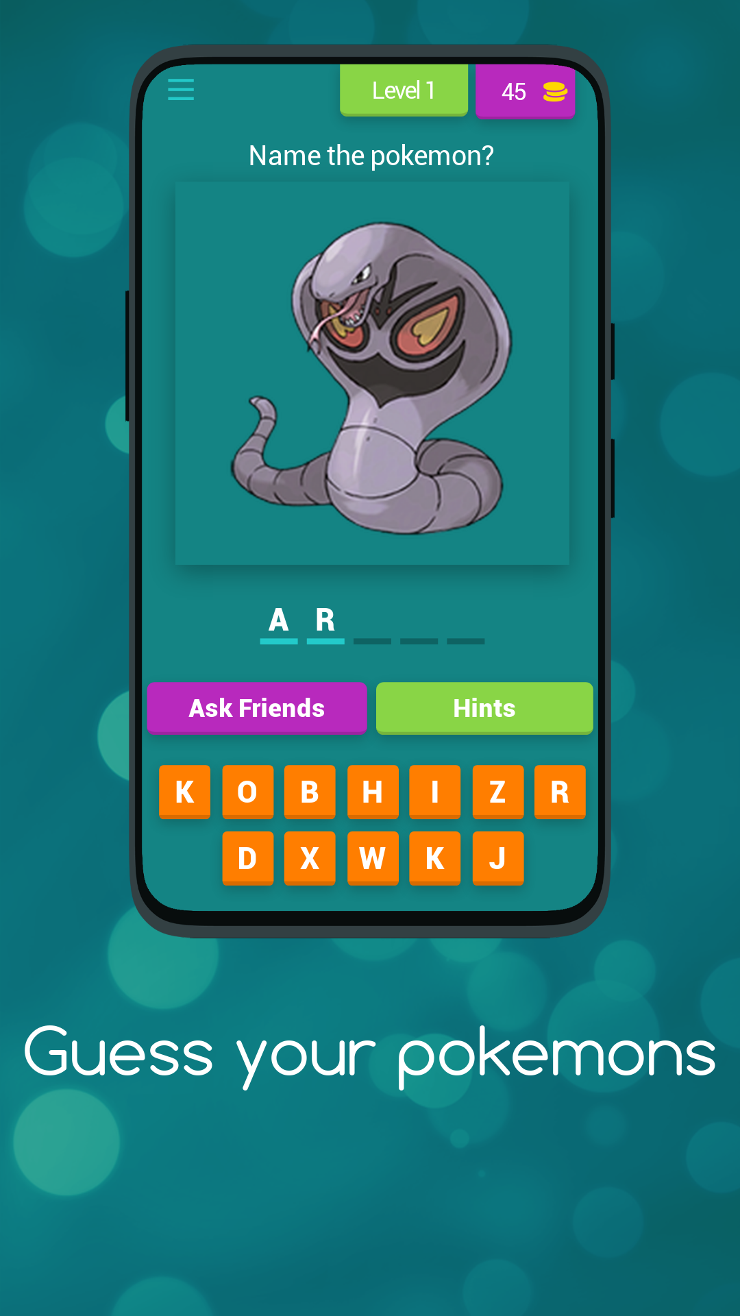 Pokemon Trivia: Guess the Creature Quiz | Indus Appstore | Screenshot