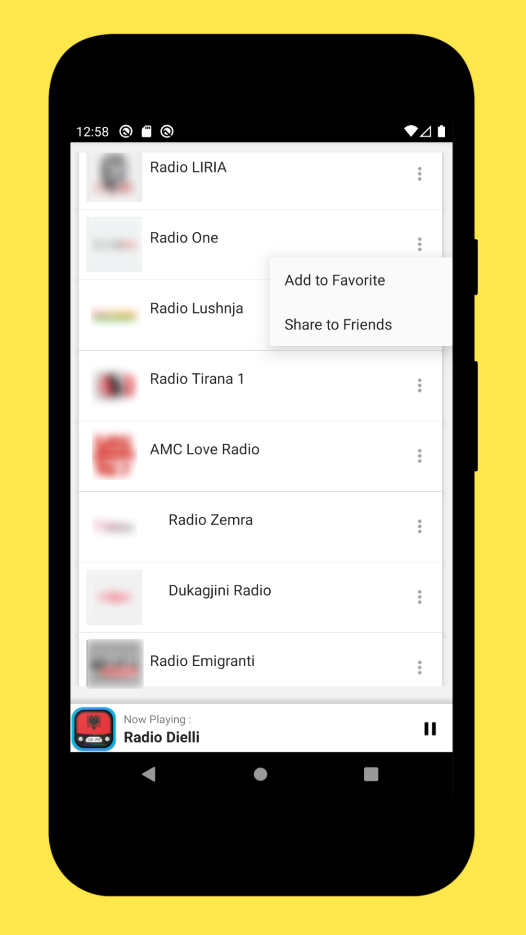 Radio Albania: FM Radio Online | Indus Appstore | Screenshot