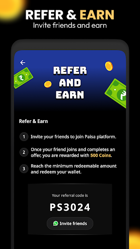 Money Earning App Paisa | Indus Appstore | Screenshot