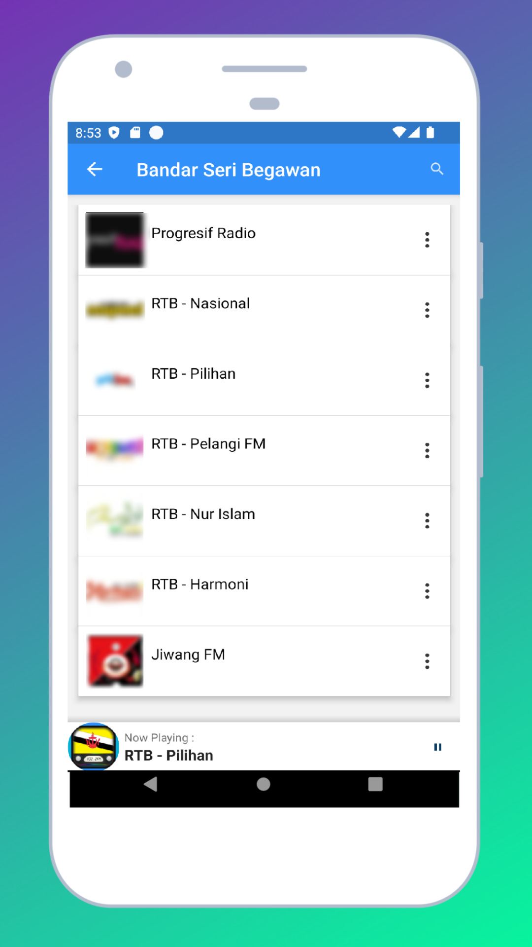 Radio Brunei + Radio Brunei FM | Indus Appstore | Screenshot