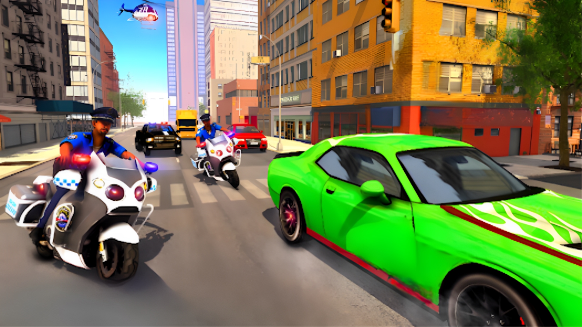 Police Moto Bike Mafia Chase | Indus Appstore | Screenshot