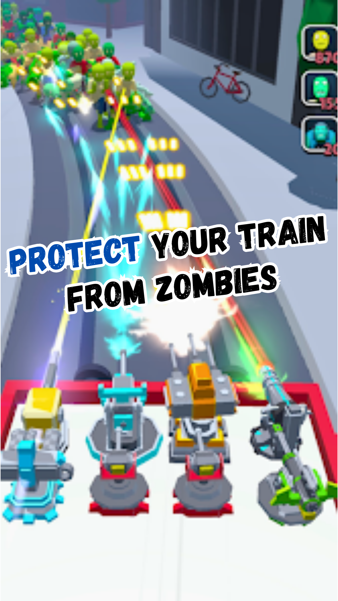 Zombie Shooting- Train Defense | Indus Appstore | Screenshot