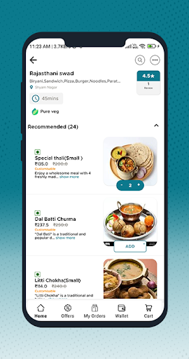 Buddy Restaurant User | Indus Appstore | Screenshot