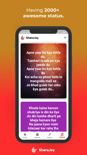 ShareJoy - Share Memes, Shayari & Status | Indus Appstore | Screenshot