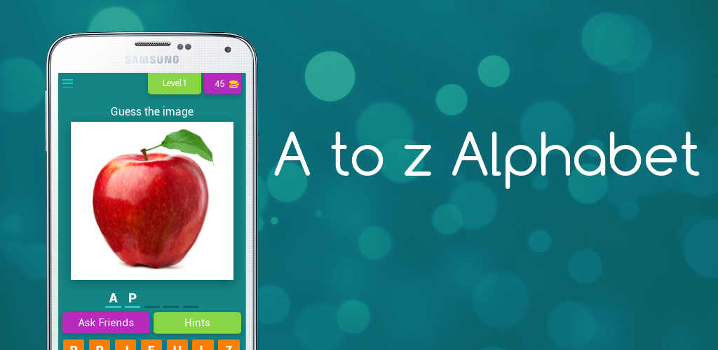 A to z Alphabet child | Indus Appstore | Screenshot