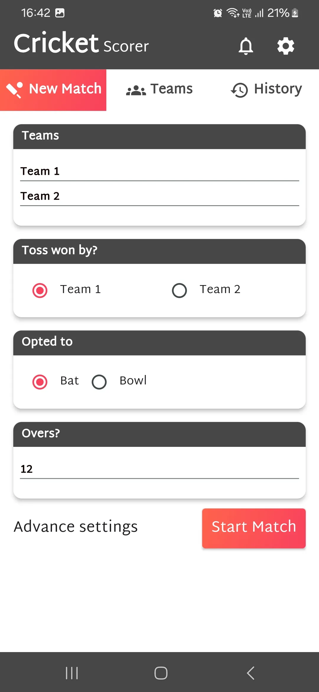 CricÓ : Cricket Scoring app 🏏 | Indus Appstore | Screenshot