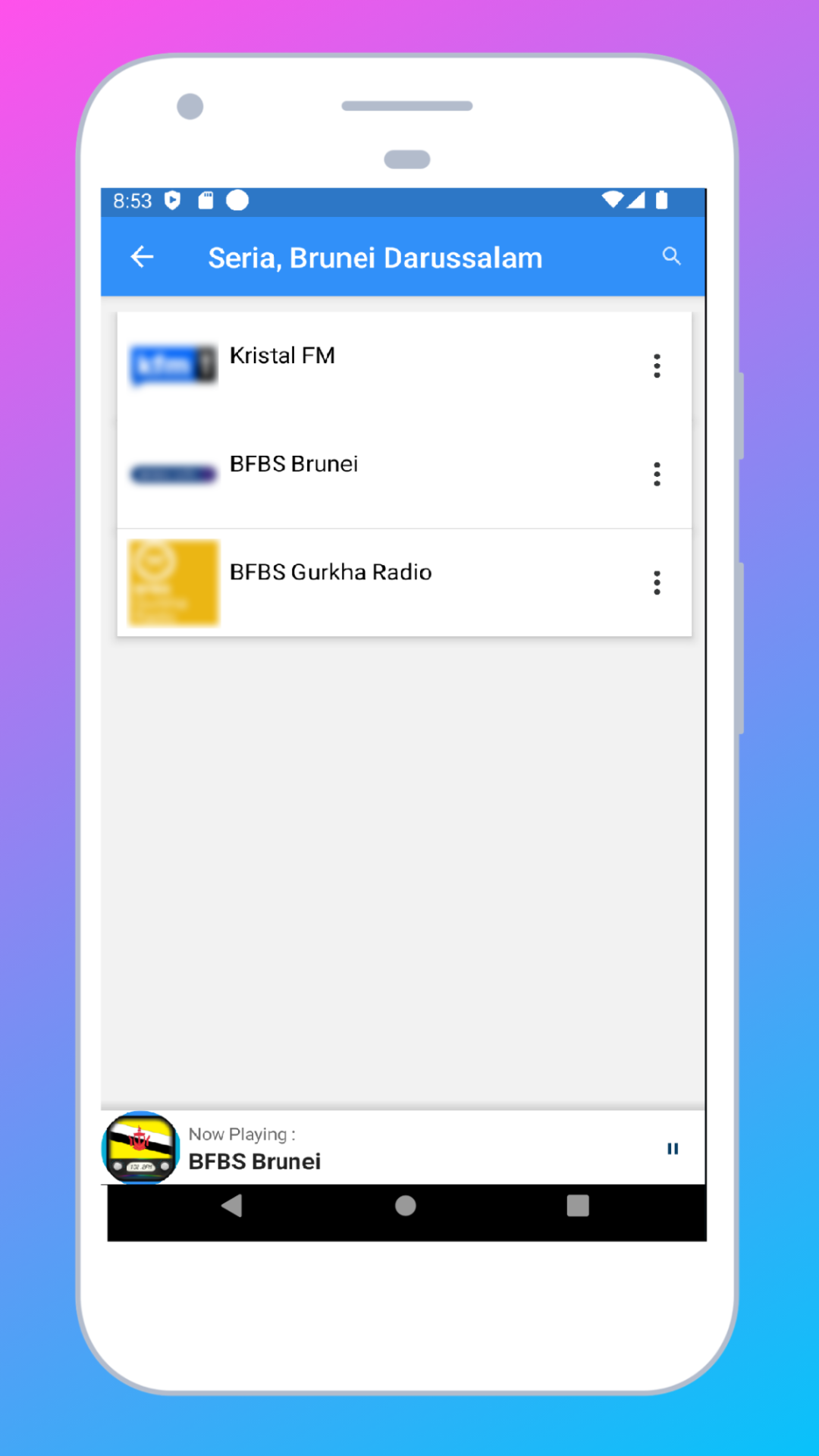 Radio Brunei + Radio Brunei FM | Indus Appstore | Screenshot