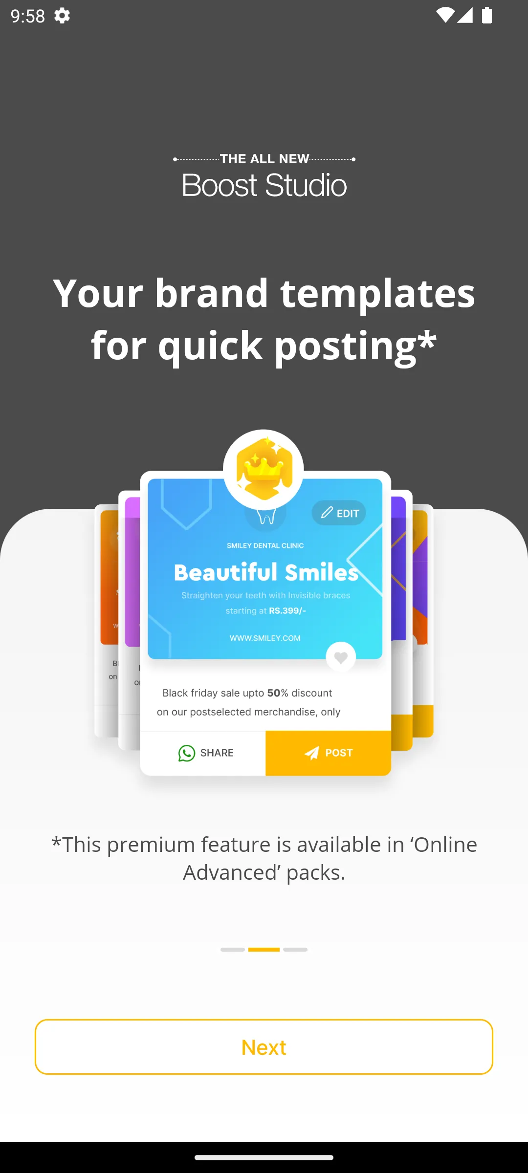 Boost 360: Create a Website | Indus Appstore | Screenshot