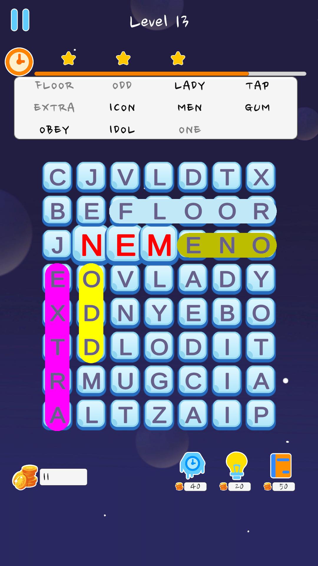 Phanis Word Search | Indus Appstore | Screenshot