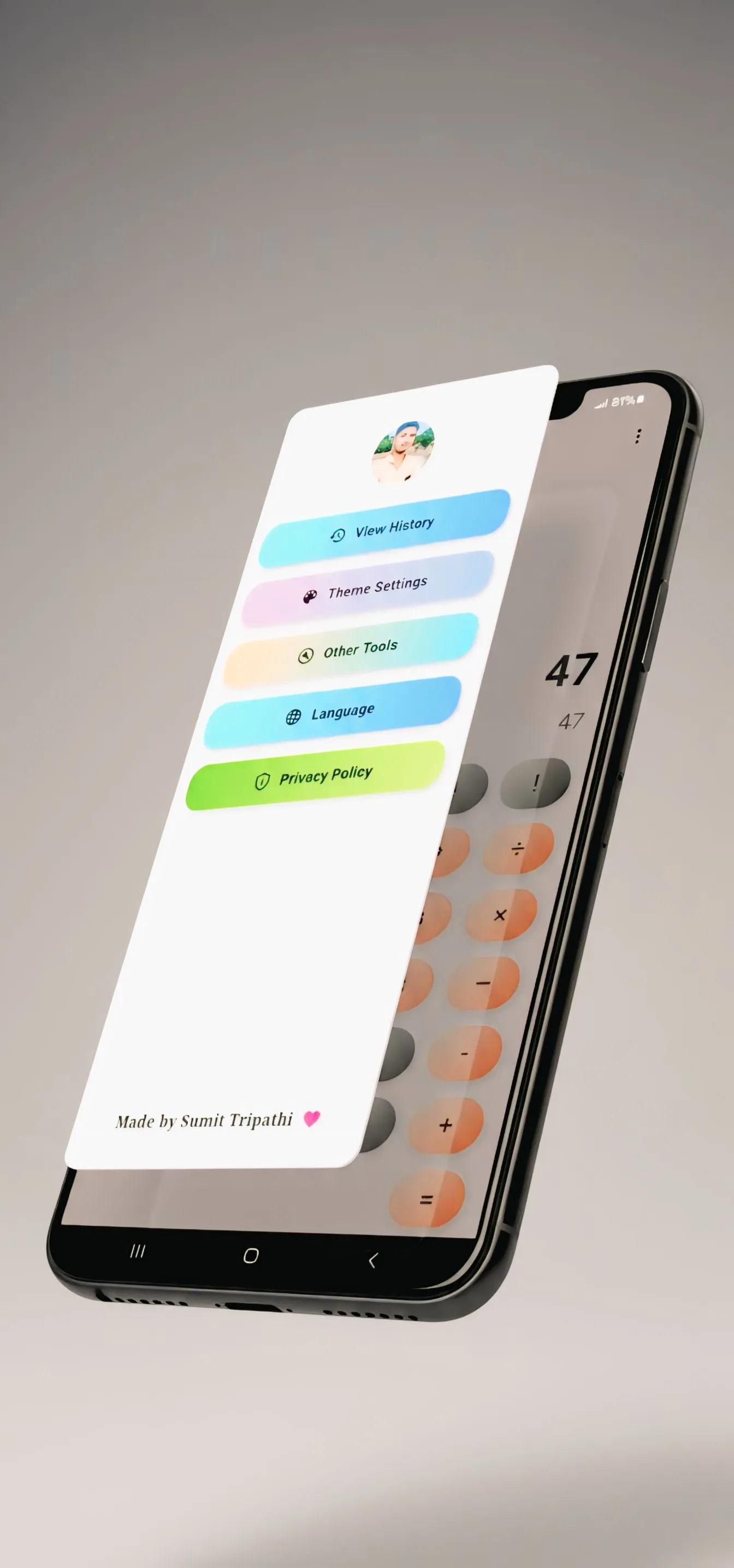 Calcuverse - Smart & Modern Calculator | Indus Appstore | Screenshot