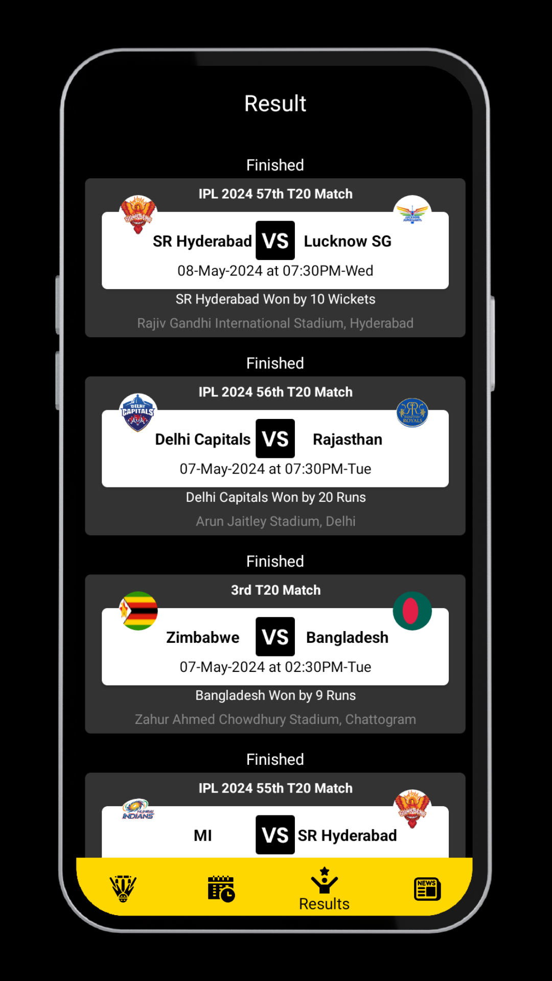 Cricket Buzz: Live Scores & T20 World Cup Follow the Cricket Craze! #Cricket #T20WorldCup | Indus Appstore | Screenshot