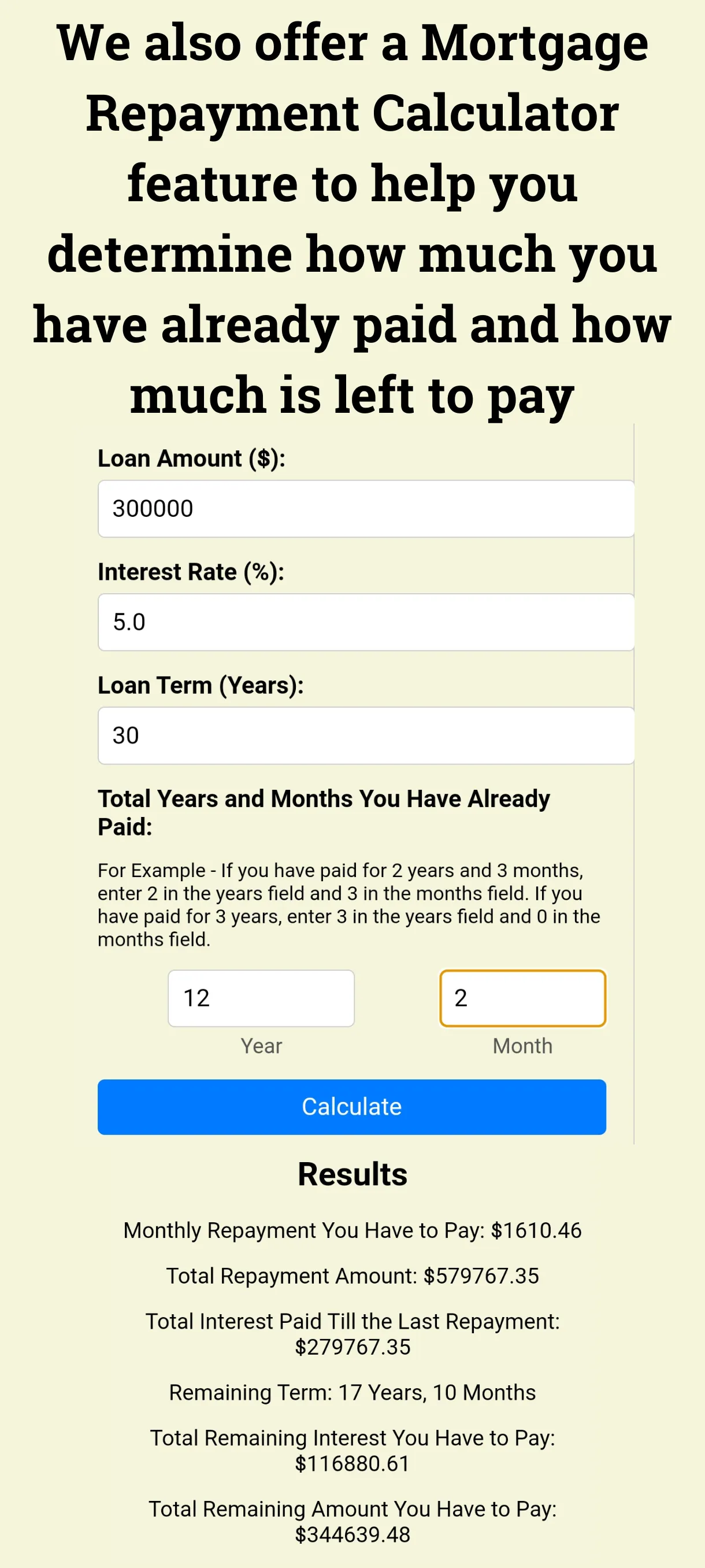 Mortgage Calculator - Payment, Loan and interest Calculator | Indus Appstore | Screenshot