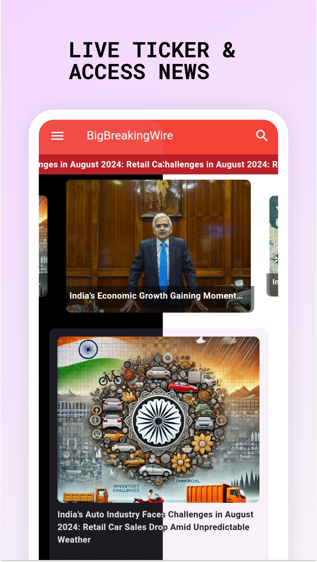 BigBreakingWire | Indus Appstore | Screenshot