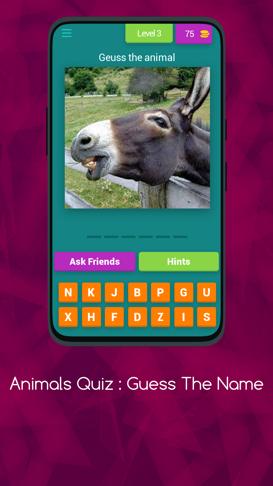 animals quiz : guess the name | Indus Appstore | Screenshot