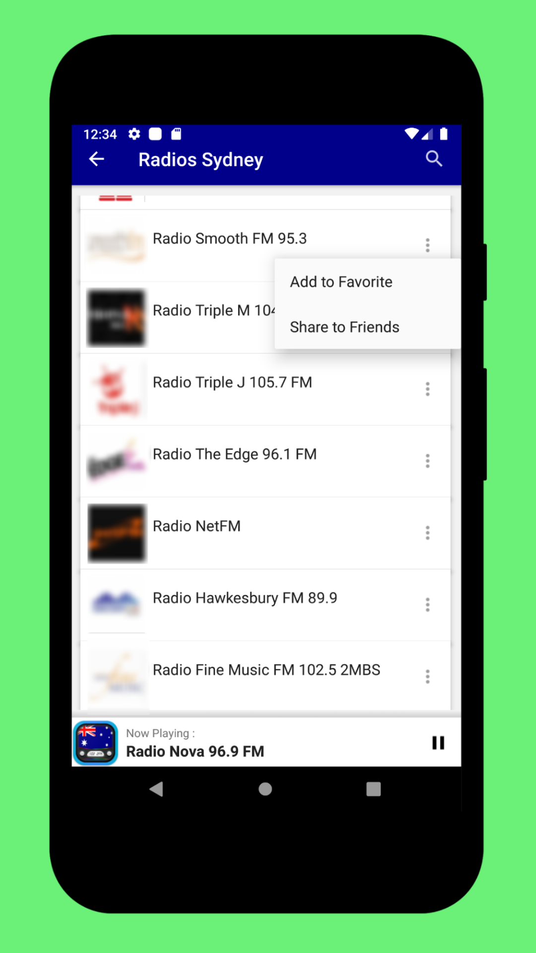 Radio App Australia: FM Online | Indus Appstore | Screenshot