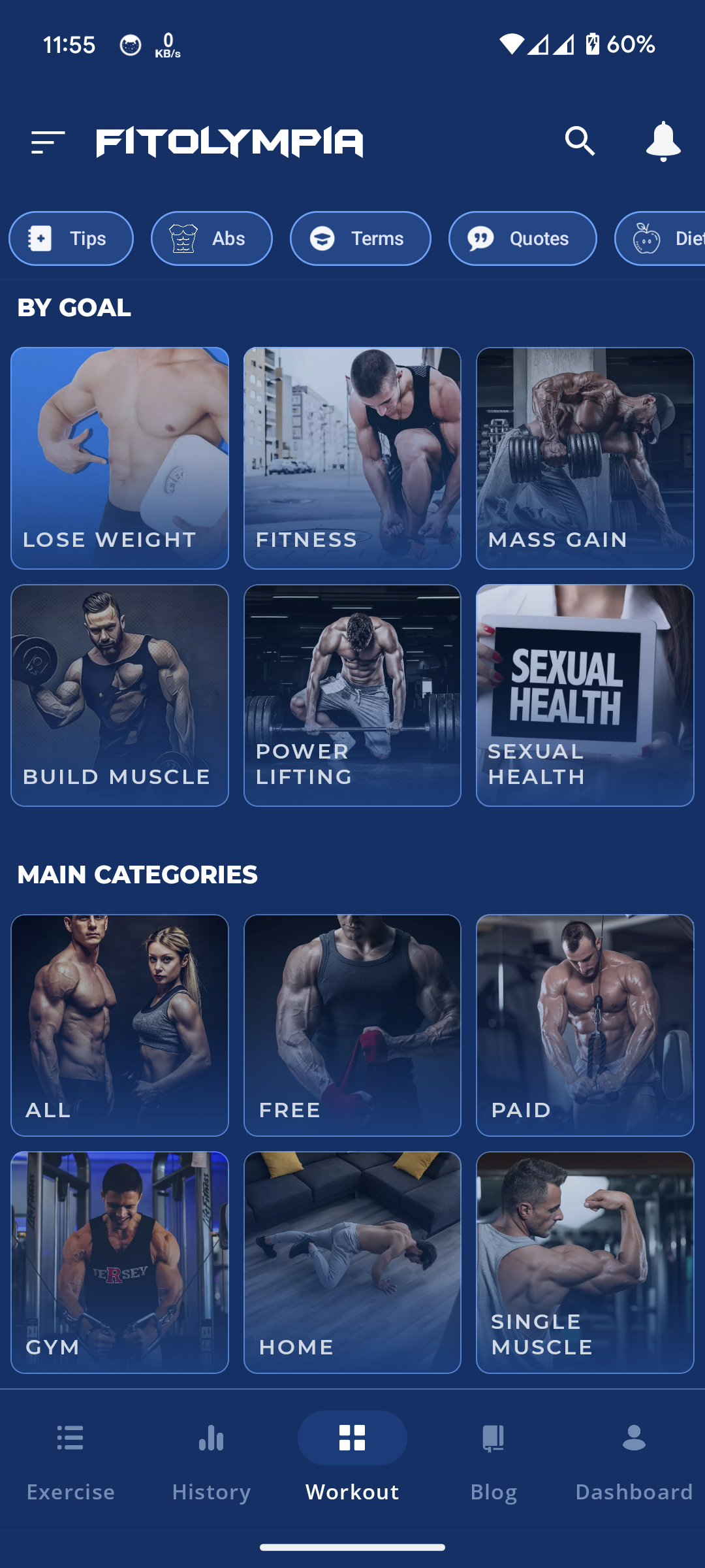 Fitolympia - Fitness & Workout | Indus Appstore | Screenshot