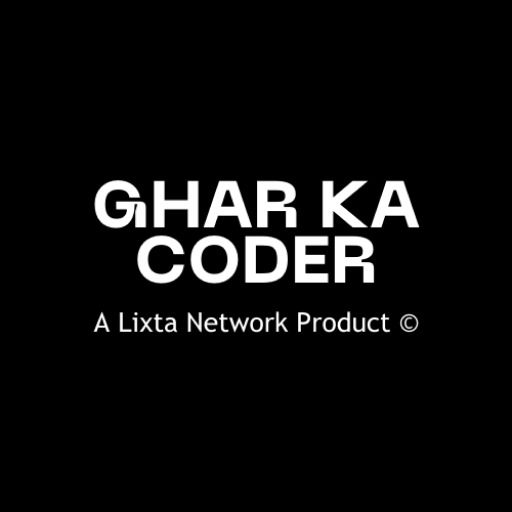 Ghar Ka Coder | Indus Appstore | App Icon