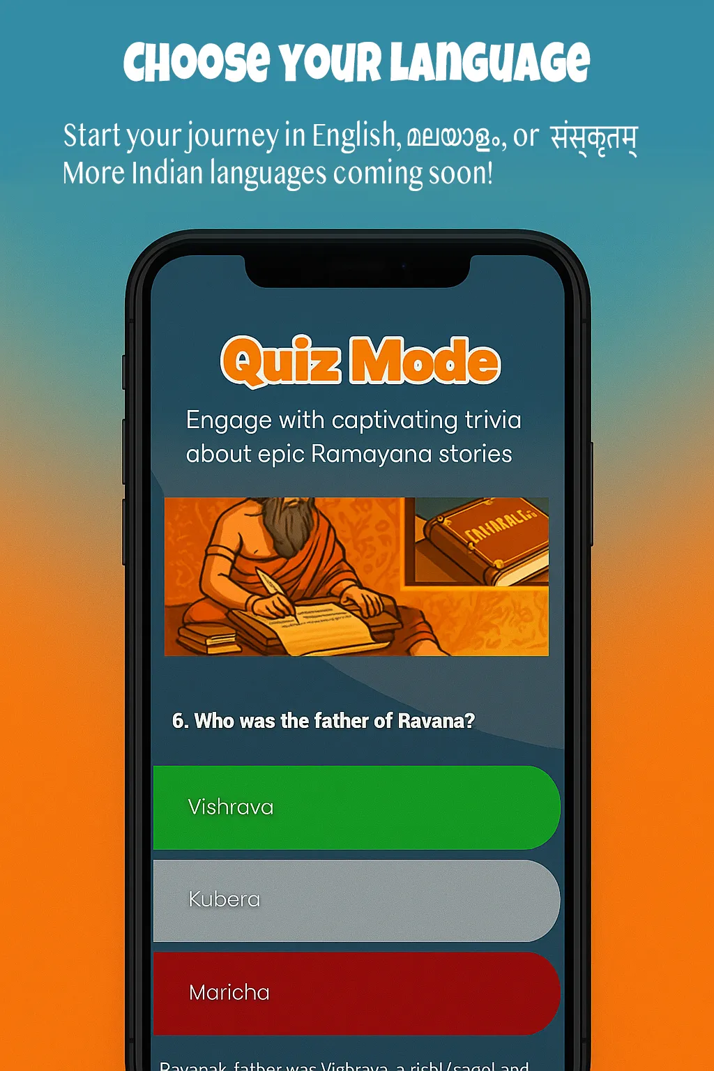 Ramayan Quest-Mythology Quiz | Indus Appstore | Screenshot
