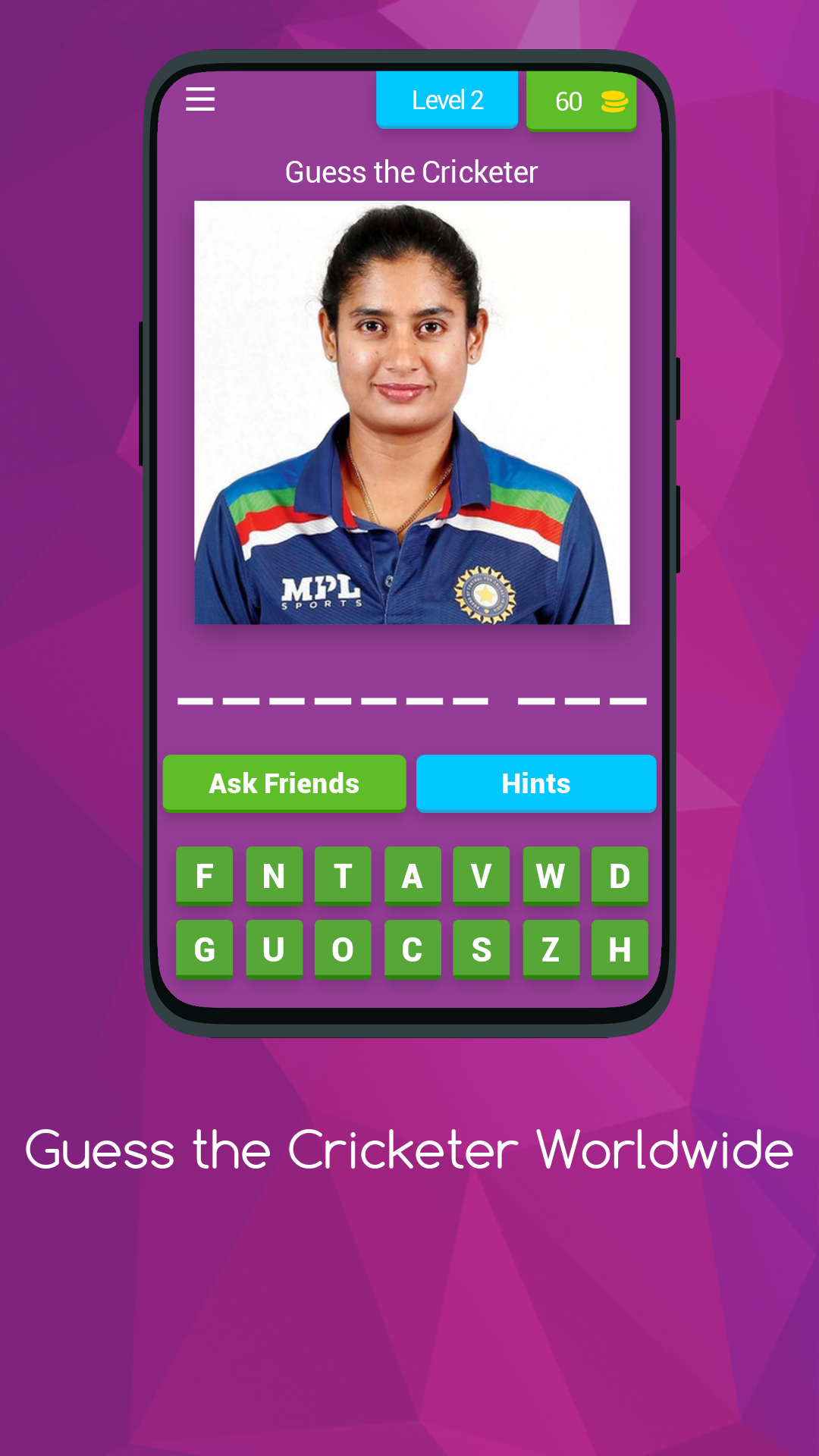 Guess the Cricket Star - Ultimate Cricket Fan Quiz! | Indus Appstore | Screenshot