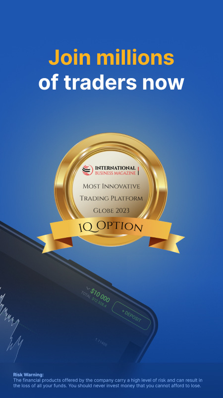 IQ Option –  Stock Market, Forex & ETFs Trading App | Indus Appstore | Screenshot