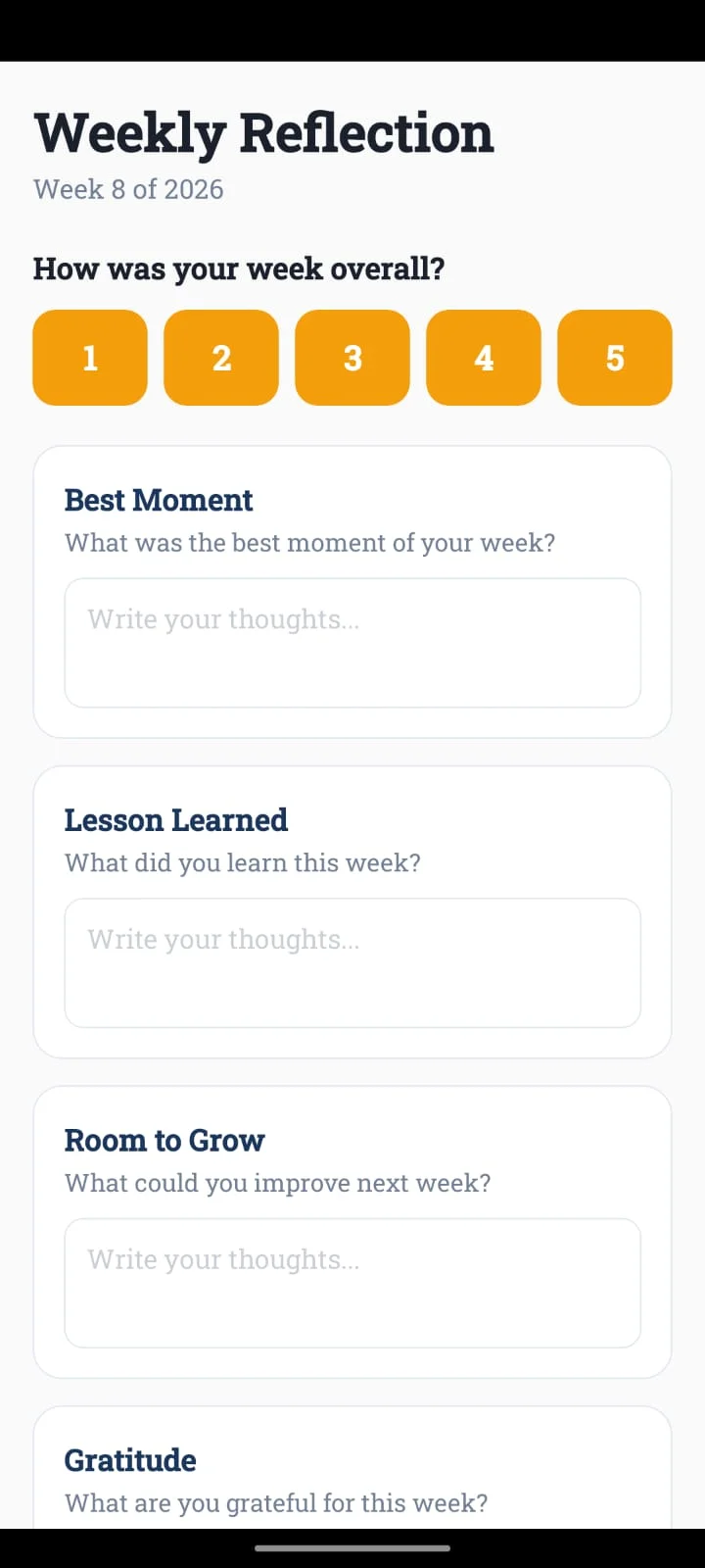 LifeWeeks  | Indus Appstore | Screenshot