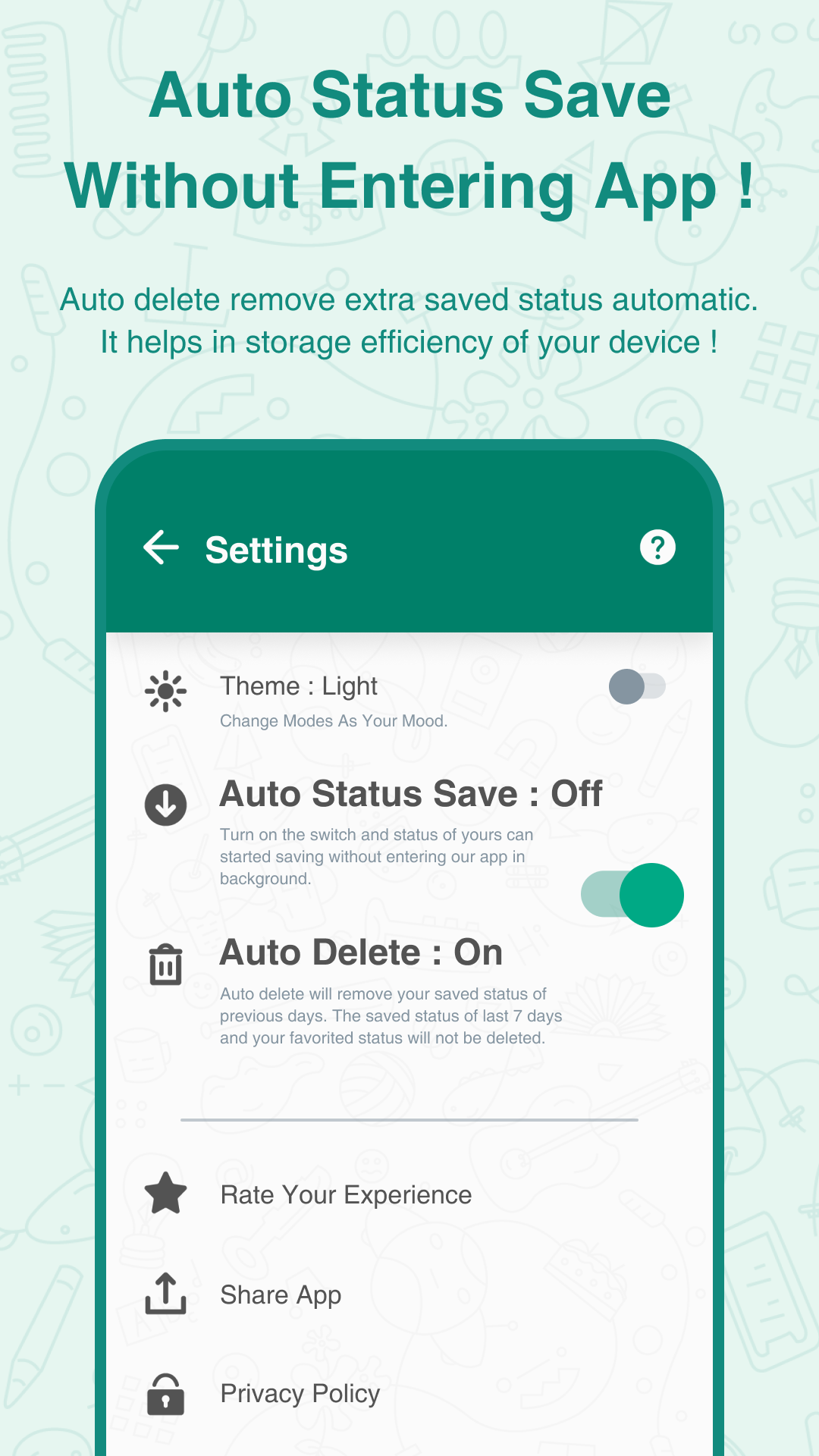 Auto Status Saver | Indus Appstore | Screenshot