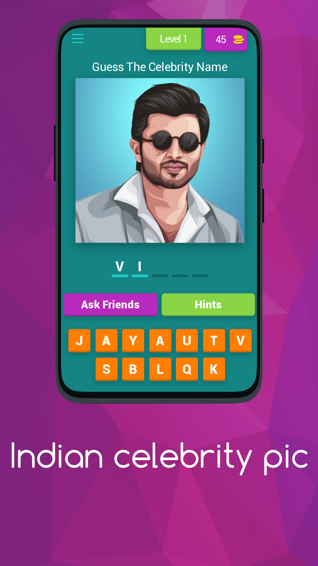 Indian Celebrity Quiz Photos | Indus Appstore | Screenshot