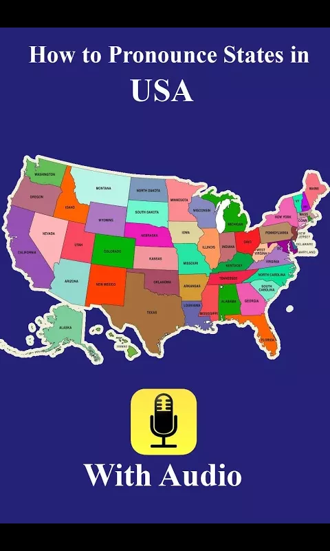 Pronounce States in USA Audio | Indus Appstore | Screenshot