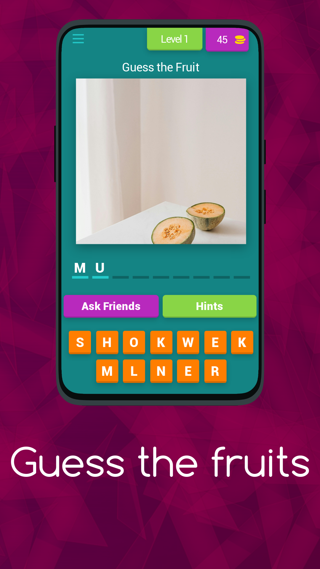 Guess the fruits | Indus Appstore | Screenshot