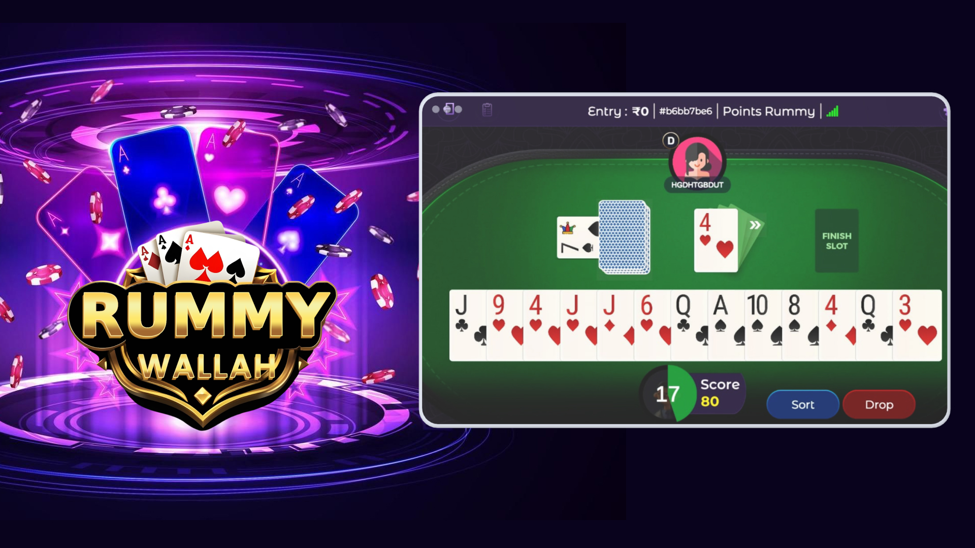 Rummy Wallah | Indus Appstore | Screenshot